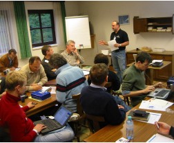 Dr. Beck teaching at the seminar